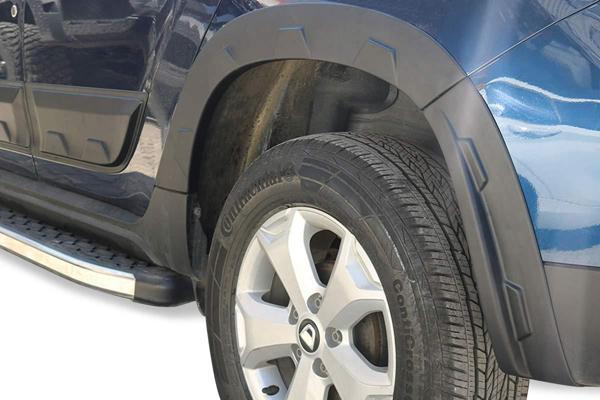 Dacia Duster Çamurluk Dodikleri Damalı 8 Parça ABS 2018-2024 Arası - Image 1