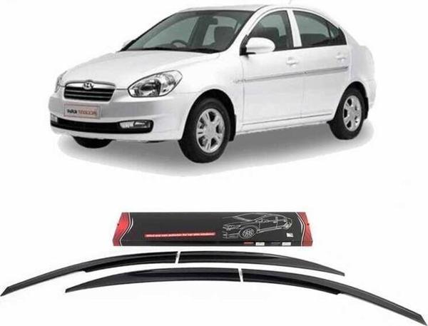 SunPlex Hyundai Accent Era Cam Rüzgarlığı 4 Parça 2006 ve Sonrası - Image 1
