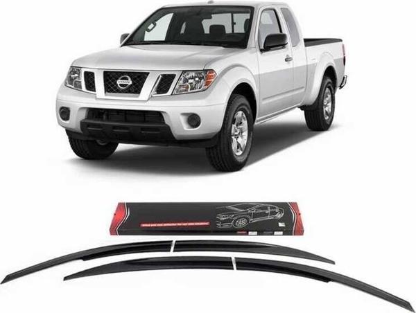 SunPlex Nissan Navara Cam Rüzgarlığı 4 Parça 2006-2015 Arası - Image 1