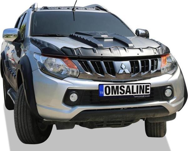 Mitsubishi L200 Dragon Ön Kaput Rüzgarlığı - Koruyucu 3 Parça 2015-2019 Arası - Image 1