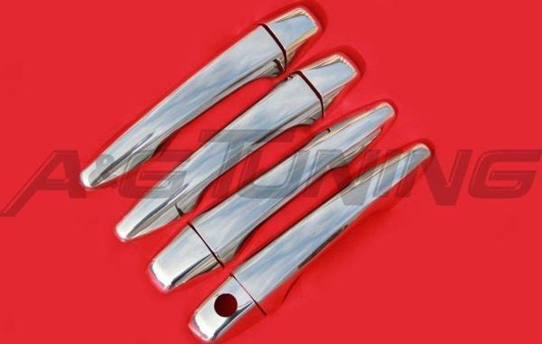 Citroen C4 Krom Kapı Kolu Tk 2010 - 2020 4 Kapı Paslanmaz Çelik - Image 1