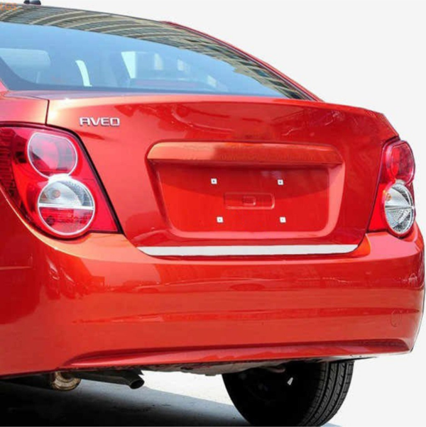 Chevrolet Aveo Sedan Krom Bagaj Alt Çıta 2011 Ve Üzeri P.Çelik - Image 1