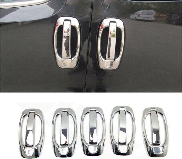 Citroen Nemo Krom Kapı Kolu Takımı 5Kapı-10Prç Paslanmaz Çelik - Image 1