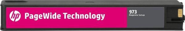 HP Pagewide 973 Orijinal Kırmızı Kartuş Bitmeyen Kartuş Sistemine uyumlu OTO RESET ÇİPLİ X452DW - Image 1