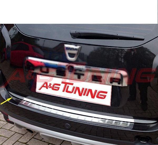Dacia Duster Krom Bagaj Alt Çıta Formlu 2010-2017 Arası Paslanmaz Çelik - Image 1