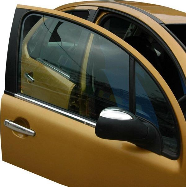 Citroen C3 Krom Cam Çıtası Tk 2002-2009 4Prç Paslanmaz Çelik - Image 1