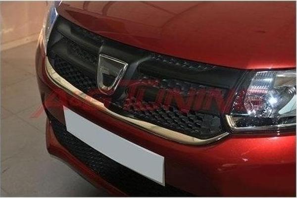 Dacia Logan MCV Krom Ön Panjur 2013-2016 1Prç Paslanmaz Çelik - Image 1