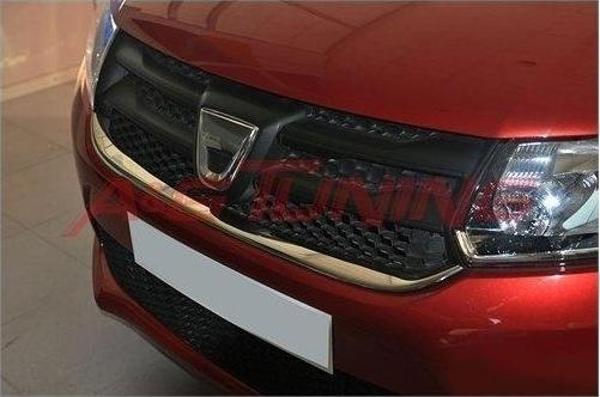 Dacia Logan MCV Krom Ön Panjur 2013-2016 1Prç Paslanmaz Çelik - Image 1