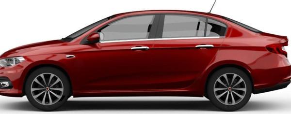 Fiat Egea Sedan Krom Cam Çıtası Takımı Paslanmaz Çelik - Image 1