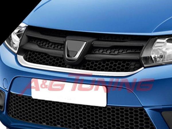 Dacia Sandero Krom Ön Panjur 2013-2016 1Prç Paslanmaz Çelik - Image 1