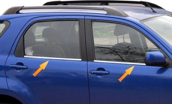 Daihatsu Terios Krom Cam Çıtası 2006 ve Sonrası P. Çelik - Image 1