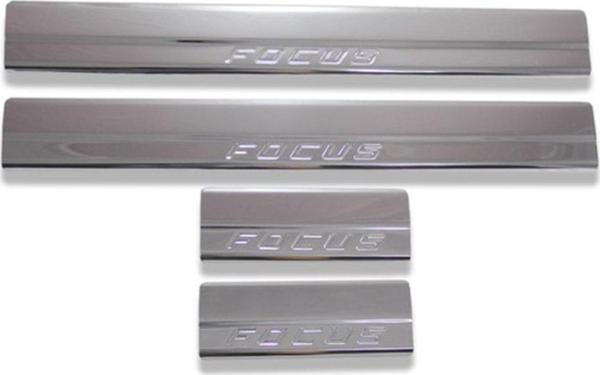 Focus HB Krom Kapı Eşiği Tk 2005-2008 Paslanmaz Çelik - Image 1