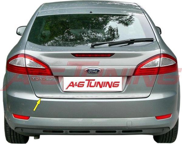 Ford Mondeo Krom Bagaj Alt Çıtası Formlu 2008-2014 Arası Paslanmaz Çelik - Image 1