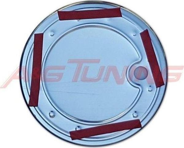 Ford Fiesta Krom Depo Kapağı 2002-2008 Paslanmaz Çelik - Image 1