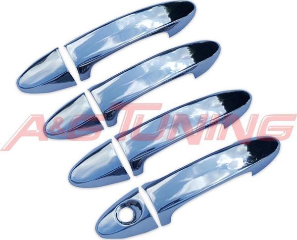 Ford Fiesta Krom Kapı Kolu Tk 2009-2017 Arası 4Kapı Paslanmaz Çelik - Image 1
