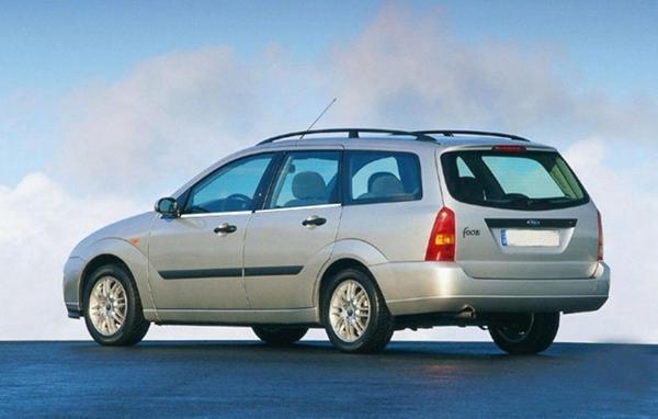 Ford Focus 1 SW Krom Cam Çıtası Tk 1998-2005 4Prç Paslanmaz Çelik - Image 1