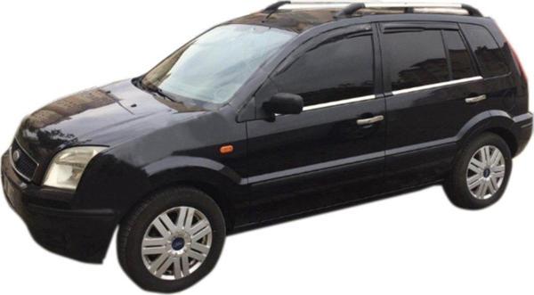Ford Fusion Krom Cam Çıtası Tk 2002-2011 4Prç Paslanmaz Çelik - Image 1