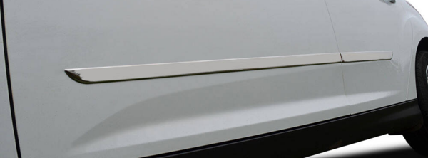 Nissan Navara Krom Yan Kapı Çıtası 2006-2015 Arası Paslanmaz Çelik - Image 1