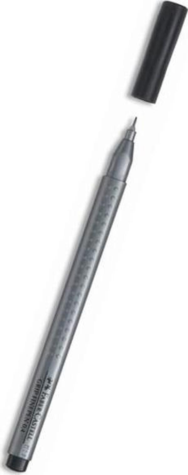 Faber-Castell Grip Finepen 0.4 mm Siyah Kalem - Image 1