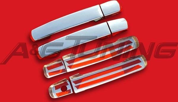 Nissan Qashqai Krom Kapı Kolu Tk 2010-2013 Paslanmaz Çelik - Image 1