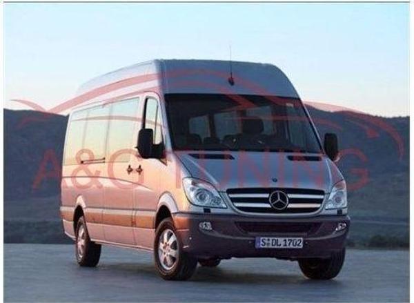 Mercedes Sprinter Krom Ön Panjur 2006-2012 Arası 4Prç Paslanmaz Çelik - Image 1