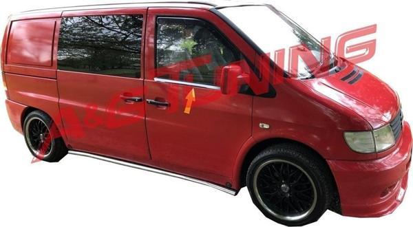 Mercedes Vito Krom Cam Çıtası 2Prç 1998-2004 Arası P.Çelik - Image 1