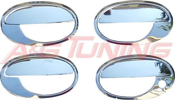 Opel Corsa C Krom Kapı Kolu 2000-2006 4Kapı-8Prç Paslanmaz Çelik - Image 1