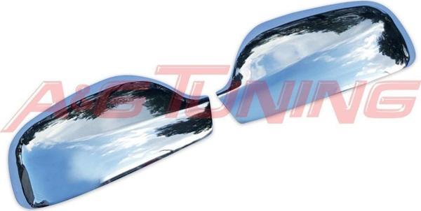 Peugeot 307 Krom Ayna Kapağı Takımı Paslanmaz Çelik - Image 1