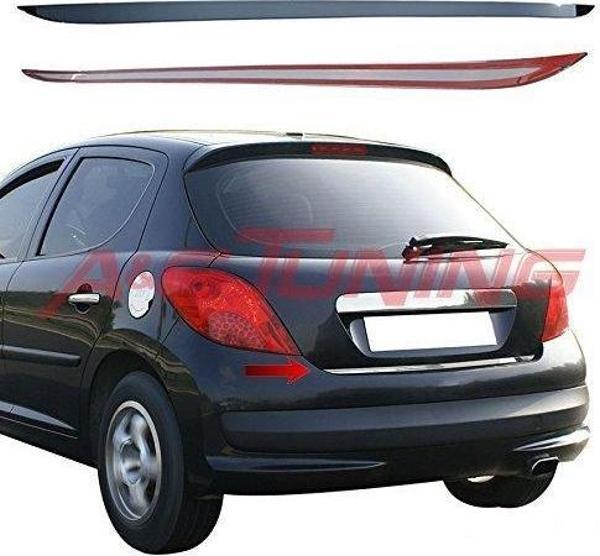 Peugeot 207 Krom Bagaj Alt Çıta Formlu 2006 Üzeri Paslanmaz Çelik - Image 1