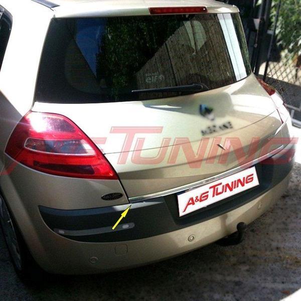 R. Megane 2 HB Krom Bagaj Alt Çıta 2004-2010 Paslanmaz Çelik - Image 1