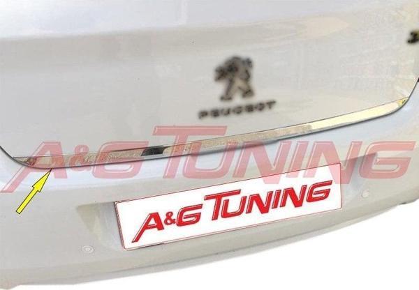 Peugeot 301 Krom Bagaj Alt Çıta Formlu Paslanmaz Çelik - Image 1