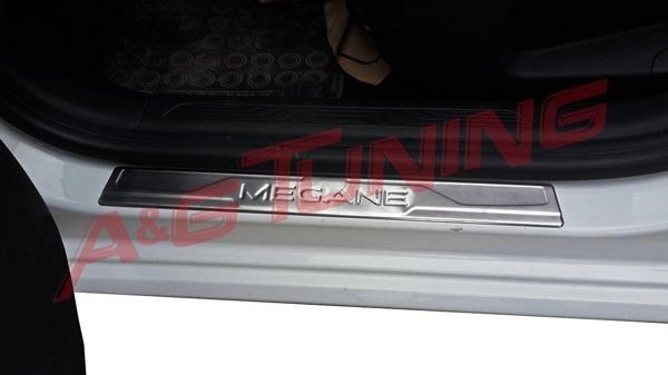 Renault Megane 4 SEDAN Krom Kapı Eşiği 4Prç. 2016 ve Üzeri P.Çelik - Image 1