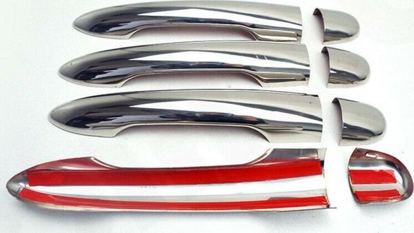 Renault Scenic 2 Krom Kapı Kolu Tk 2005-2009 Paslanmaz Çelik - Image 1