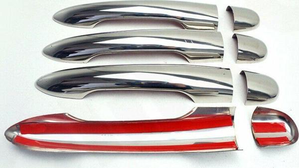 Renault Laguna 2 Krom Kapı Kolu Takımı 2003-2008 Paslanmaz Çelik - Image 1
