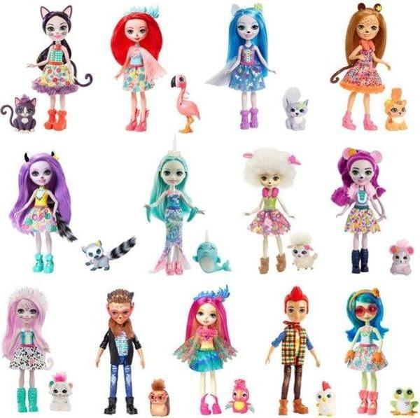 Enchantimals Popüler Karakter Bebekler FNH22 - Image 1