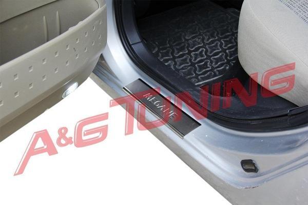 Renault Megane 2 SEDAN Krom Kapı Eşiği 2004-2010 Paslanmaz Çelik - Image 1