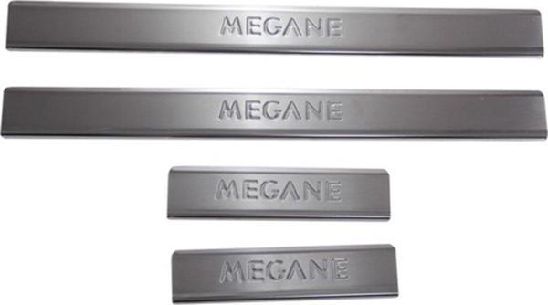 Renault Megane 2 SEDAN Krom Kapı Eşiği 2004-2010 Paslanmaz Çelik - Image 1
