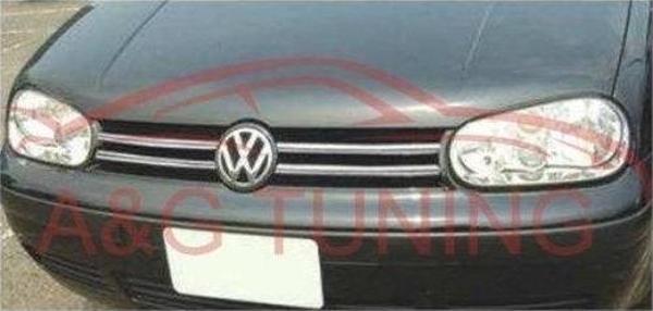 Volkswagen Golf 4 Krom Ön Panjur 1998-2005 4Prç Paslanmaz Çelik - Image 1