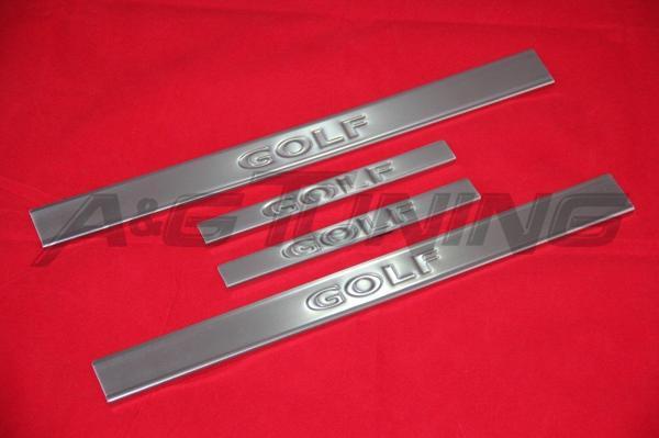 Volkswagen Golf 5 Krom Kapı Eşiği Tk 2005-2009 Paslanmaz Çelik - Image 1