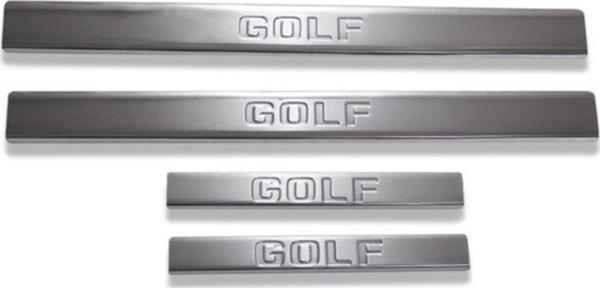 Volkswagen Golf 7 Krom Kapı Eşiği Tk 2013 Üzeri Paslanmaz Çelik - Image 1
