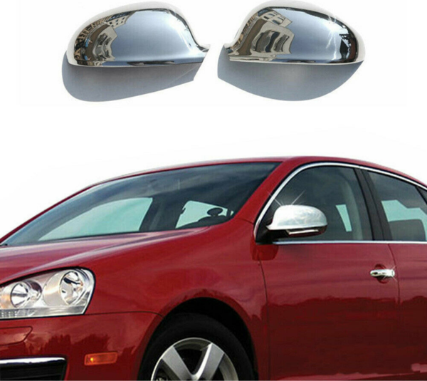 Volkswagen Jetta Krom Ayna Kapağı Tk 2006-2011 Paslanmaz Çelik - Image 1