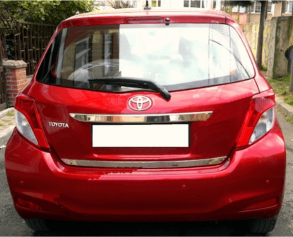 Toyota Yaris Krom Bagaj Alt Çıta 2012/2016 Arası P.Çelik - Image 1