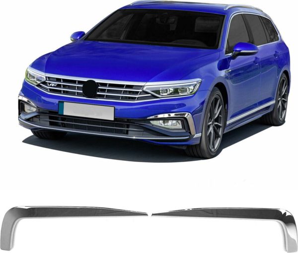Volkswagen Passat B8,5 Krom Sis Farı Çerçevesi 2019 ve Üzeri P.Çelik - Image 1