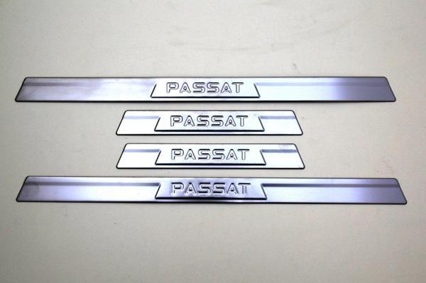 Volkswagen Passat B8.5 Krom Kapı Eşiği 2018 ve Üzeri P.Çelik - Image 1