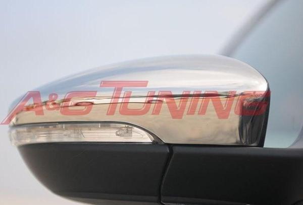 Volkswagen Passat Krom Ayna Kapağı 2 Parça Paslanmaz Çelik 2012 - 2014 - Image 1