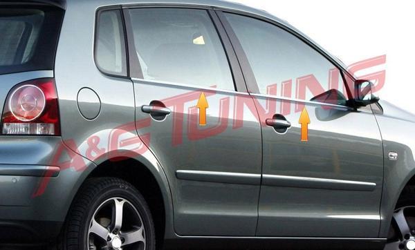 Volkswagen Polo Krom Cam Çıtası 2003-2009 Arası P.Çelik - Image 1