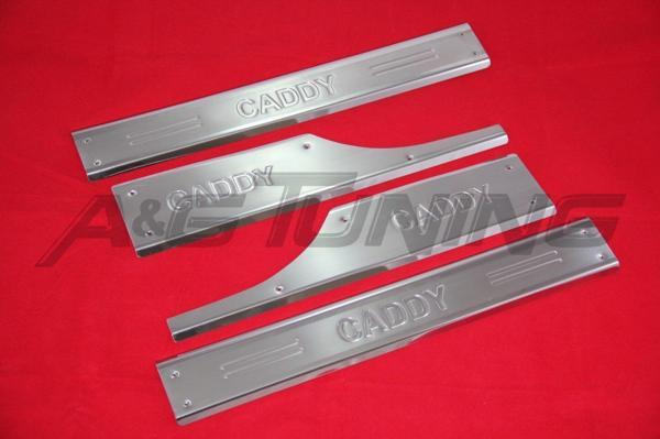 Volkswagen Caddy Krom İç Kapı Eşiği Tk 2004-2010 Paslanmaz Çelik - Image 1