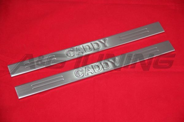 Volkswagen Caddy Krom Kapı Eşiği Tk 2010 Üzeri Paslanmaz Çelik - Image 1