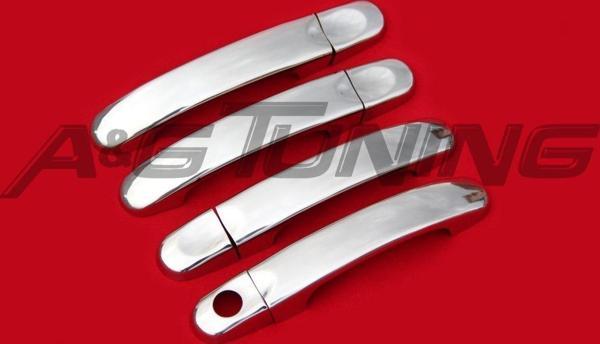 VW T5 Caravelle Krom Kapı Kolu 2003-2010 4 Kapı Paslanmaz Çelik - Image 1
