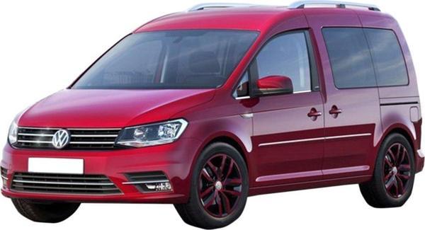 VW Caddy Cam Çıtası Takımı 4 Prç. Paslanmaz Çelik 2015/2020 Arası - Image 1